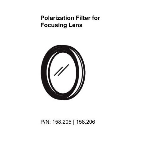 Schott polarizačný filter pre zaostrovací nástavec, otočný (60832)