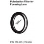 Filtre polarisant Schott pour accessoire de mise au point, rotatif (60832)