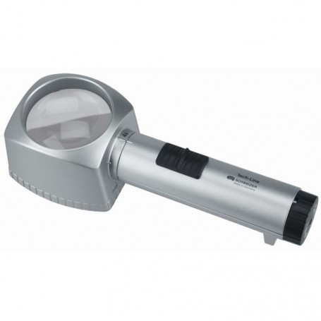 Schweizer Magnifying glass Bench magnifier Tech-Line 2700K, 4x/Ø55mm, aspheric (60077)