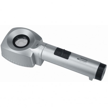 Schweizer Forstørrelsesglas Bænkmagnifier Tech-Line 6500K, 10x, Ø30mm, aplanatisk (60082)