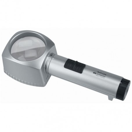 Schweizer Magnifying glass Tech-Line 6500K table magnifier, 4x/Ø55mm, aspheric (60078)