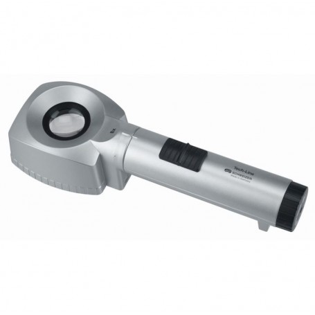 Loupe de banc Schweizer Tech-Line 6500K, 8x/Ø30mm, aplanatique (60080)