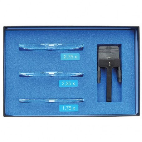 Schweizer nagyító Basic-Line RIDO-CLIP lencseszekciók 1,75x, 2,35x, 2,75x (60064)