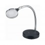 แว่นขยาย Schweizer ขาตั้งทำงาน แว่นขยายฐานโต๊ะ, 2.5x/Ø90mm, เลนส์สองนูน (60023)