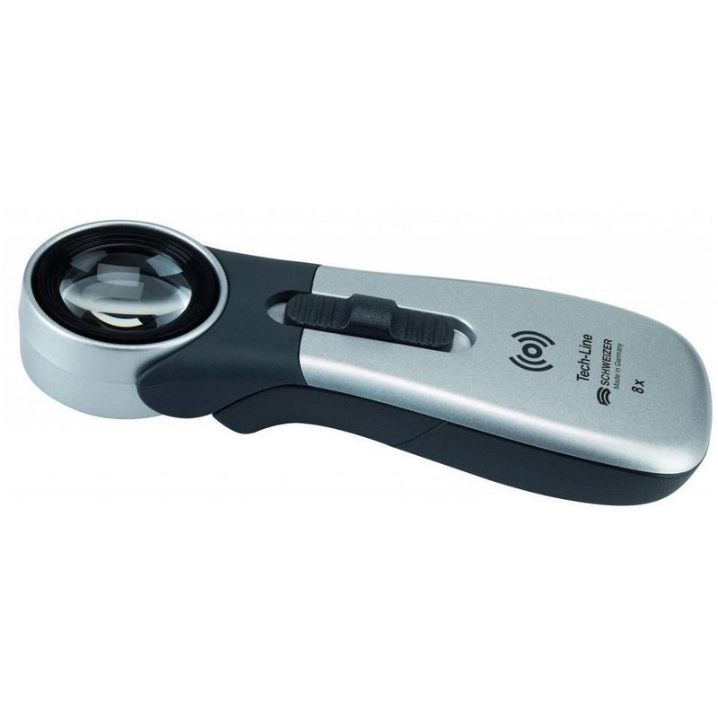 Schweizer 돋보기 Tech-Line 유도, 4500K, 10배, Ø22.8mm, 아플라나틱 (59803)