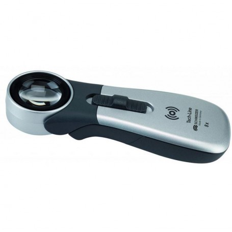 瑞士放大镜 Tech-Line 感应，4500K，10倍，Ø22.8mm，消像散 (59803)