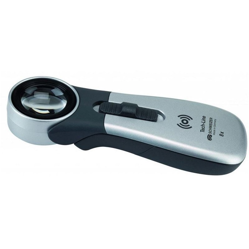 स्विस मैग्निफाइंग ग्लास टेक-लाइन इंडक्शन, 6500K, 15x/Ø16.3mm, अप्लानेटिक (59813)