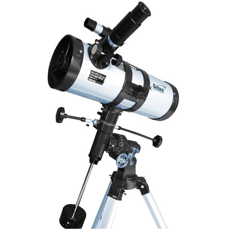 กล้องโทรทรรศน์สะท้อนแสง Seben Star Sheriff 114/1000 EQ3 สำหรับดูดาราศาสตร์ (59851)