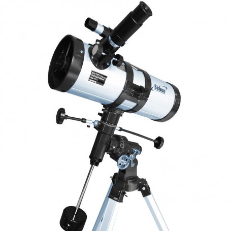 Seben Star Sheriff 114/1000 EQ3 Рефлекторен Телескоп Астрономически Уред (59851)