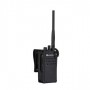 PMLN5868A Motorola 硬皮革攜帶袋，適用於無顯示屏對講機，配有2.5英寸旋轉腰帶環