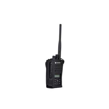 PMLN5869A Motorola Nylon Bæreveske med 3-tommers Fast Beltestropp for Radio med Display