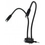 StarLight Opto-Electronics IL1-600 de 2 braços, com vidro de proteção, 2 braços, comprimento do braço 600 mm (58777)
