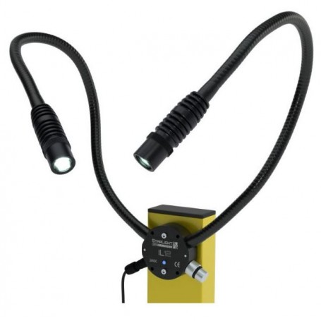 StarLight Opto-Electronics IL12-450 de 2 brazos, con vidrio protector, 2 brazos, longitud del brazo 450 mm (58780)