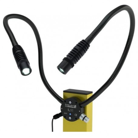 StarLight Opto-Electronics IL12-600 a 2 bracci, con vetro protettivo, 2 bracci, lunghezza del braccio 600 mm (58781)