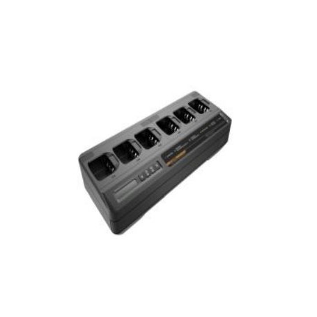 PMPN4290A Motorola Impres 6-Way Multi-Unit Charger dengan kabel UK untuk radio atau baterai