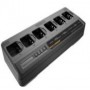 PMPN4290A Motorola Impres 6-veis multi-enhetslader med britisk ledning for radio eller batteri
