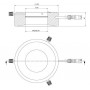 סטארלייט אופטו-אלקטרוניקס RL12-18s G, ירוק (528 ננומטר), Ø 66 מ"מ (58856)