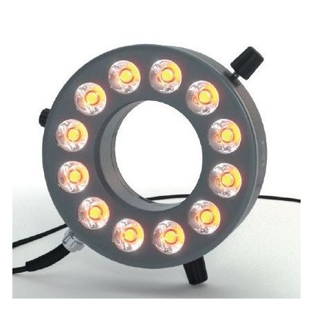StarLightオプトエレクトロニクス RL12-18s A、スポット、アンバー（590 nm）、Ø 66mm（58870）