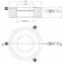 StarLight Opto-Electronics RL12-18f WW, прожектор, теплый белый (3000K) (58879)