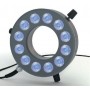 StarLight オプトエレクトロニクス RL12-18f B、フラッド、青(470 nm)、Ø 66mm(58893)