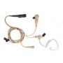 PMLN6755A Motorola 3-tråds overvågningsøreprop med kombineret mikrofon/PTT (Beige)