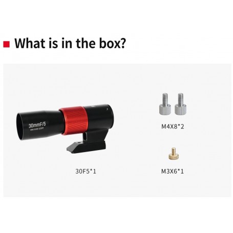 ZWO Mini Guide Scope 30F5 APO
