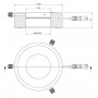 StarLight Opto-Electronics RL12-10s R, точечный, красный (625нм), Ø 66мм (58852)