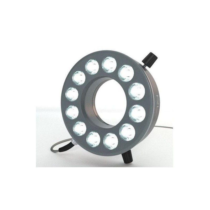 스타라이트 옵토일렉트로닉스 RL12-10s-24V PW, 스팟, 순백색 (6,000 K), M12 플러그 (4핀), Ø 66mm (58917)