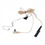 PMLN7270A Motorola Kit Pengawasan 2-Kabel dengan Tabung Akustik Transparan Pemutusan Cepat, Beige