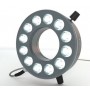 StarLight Opto-Electronics RL12-10s-24V WW, สปอต, แสงสีขาวอบอุ่น (3000K), ปลั๊ก M12 (4 พิน), Ø 66 มม. (58924)