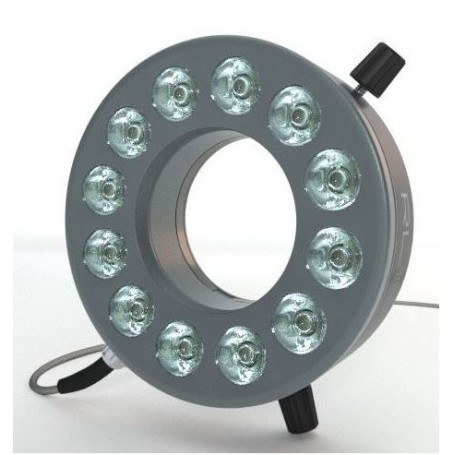 StarLight Opto-Electronics RL12-10s-24V A, σημείο, κεχριμπαρένιο (590 nm), βύσμα M12 (4 ακίδων), Ø 66mm (58934)