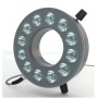 StarLight Opto-Electronics RL12-10s-24V A, spot, ravgul (590 nm), M12 stik (4-pin), Ø 66mm (58934)