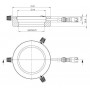 StarLight Opto-Electronics RL4-74 UV365, УФ (365 нм), Ø 74 мм (58981)