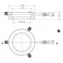 StarLight Opto-Electronics RL4-66 WW, белый (3,500 K), Ø 66 мм (58845)