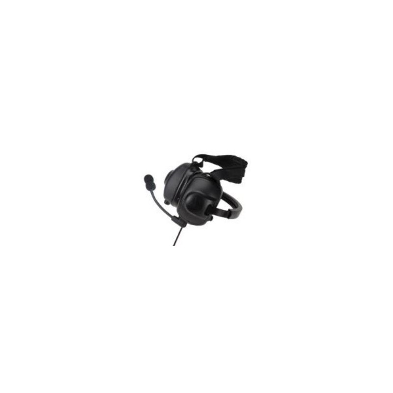 Set cu microfon heavy-duty Motorola cu anulare a zgomotului, purtat după cap PMLN6760A