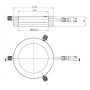星光光电 RL5-88 NW,白色(5,600 K),直径 88mm(58890)