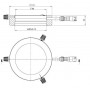 StarLight Opto-Electronics RL5-88 G, зелен (540 nm), 88 mm
