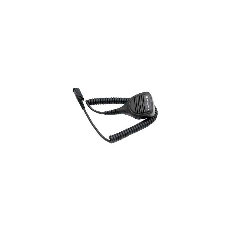 PMMN4076A মটোরোলা রিমোট স্পিকার মাইক্রোফোন (IP54) ইয়ার জ্যাক ও উন্নত নয়েজ রিডাকশনের সাথে