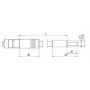 StarLight Opto-Electronics GLF1-1000-9.0, 1-рукав, длина рукава 1000 мм, активный диаметр 9 мм (58734)