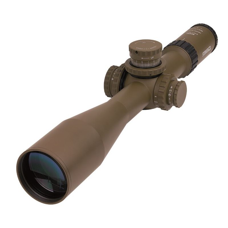 स्टाइनर राइफलस्कोप 5-25x56 LM MX5i, TReMoR3 FFP कोयोट ब्राउन (81007)