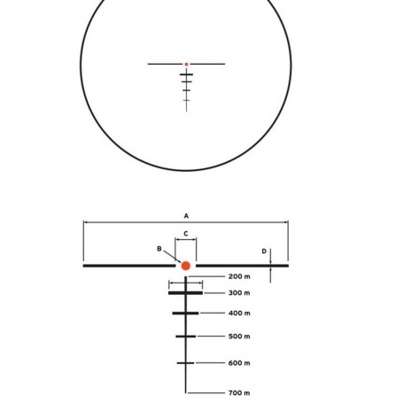 Прицел Steiner S-Sight S4x32 5.56 (80995)