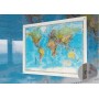 نقشه جهان استیفل روی شیشه اکریلیک (به زبان آلمانی) (46858)
