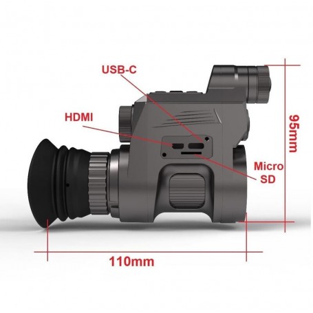Sytong Night vision device HT-66-16mm/940nm/42mm Eyepiece German Edition (80969)