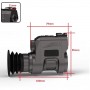 Sytong-yönäkölaitte HT-660-16mm / 42mm Okulaari Saksan versio (80781)