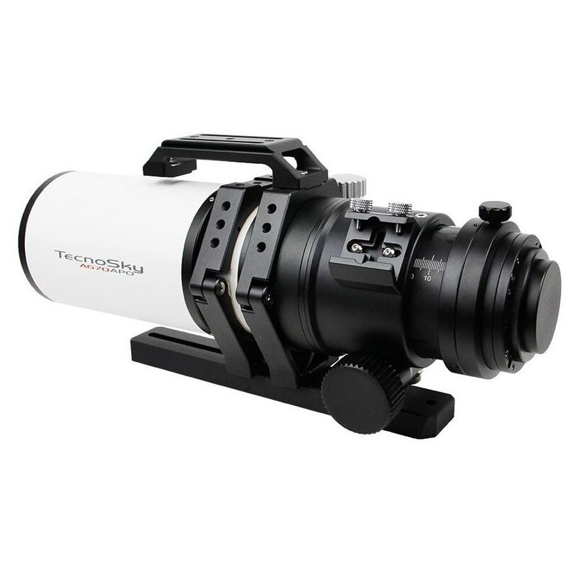 טקנוסקי רפרקטור אפוכרומטי AP 70/350 קוואדרופלט V2 OTA (71075)