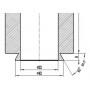 ToupTek 0.8x C-Mount Adapters compatibel met Evident (Olympus) microscopen U-TV0.80XC (77089)