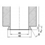 ToupTek 1x c-mount adapteriai, suderinami su Evident (Olympus) mikroskopais (77090)