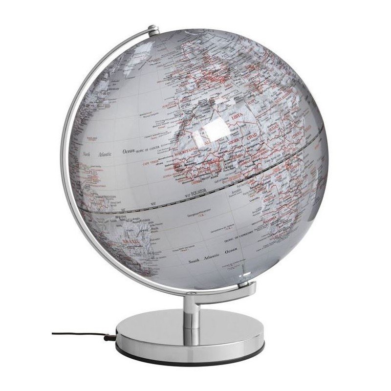 Troika Globo Stellar Light Prateado 30cm (57523)