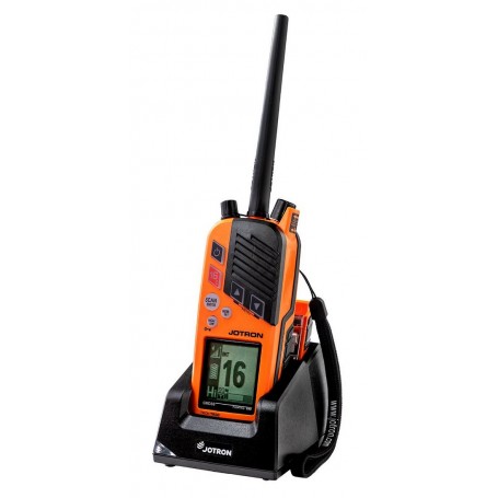 Jotron Tron TR30 GMDSS and maritime VHF radio with charger and rechargeable battery (87950)