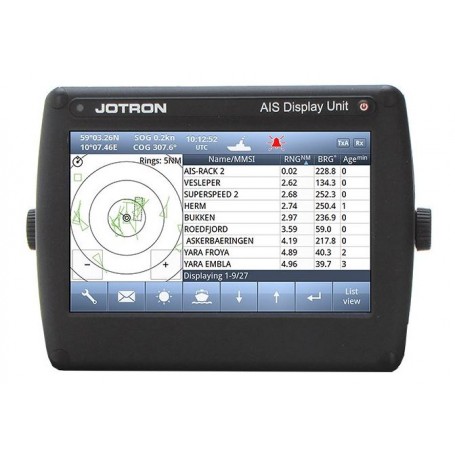 Jotron Tron AIS TR-8000 Display Unit (only compatible with 103650 MKII GPS transponder unit) (85400)